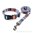 Kragen Leine Set Custom Muster Designer Hundehalsbänder